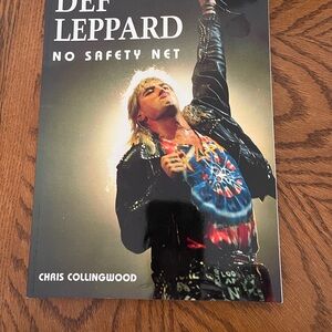 Def Leppard No Safety Net Art Print - Black